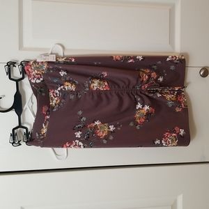 Maurices floral skirt